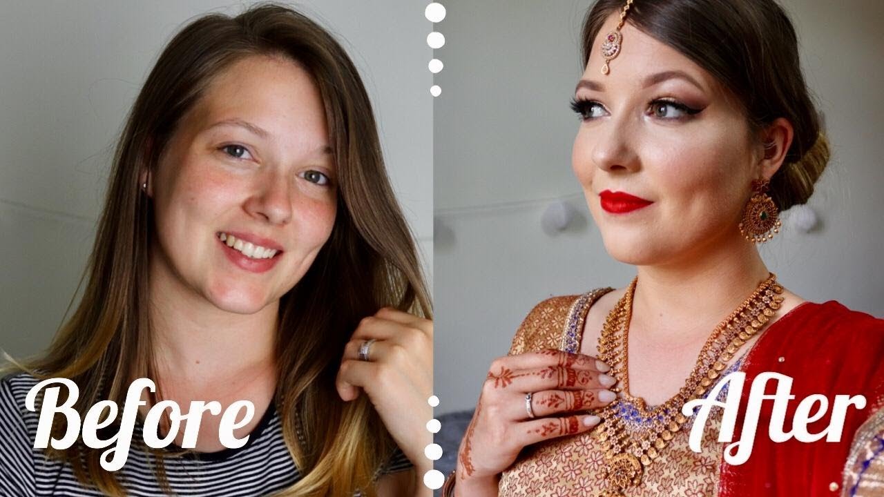 Transforming Myself Into An Indian Bride | Sammy Louise