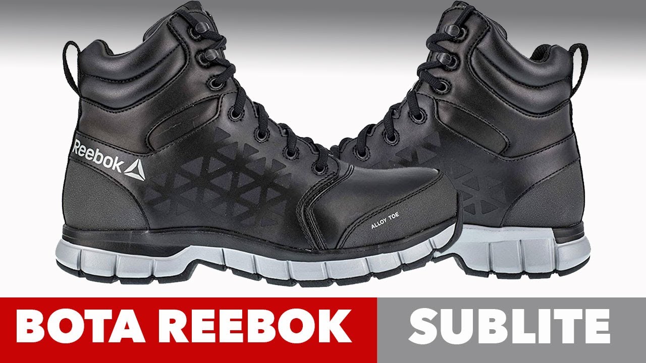 Bota Reebok con Puntera de Seguridad YouTube