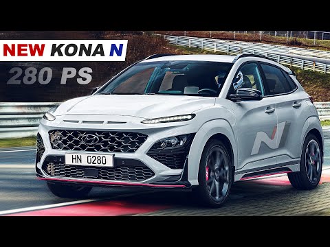 バナーナン 2022 Hyundai Kona N - New N-Line Performance Model in 2021