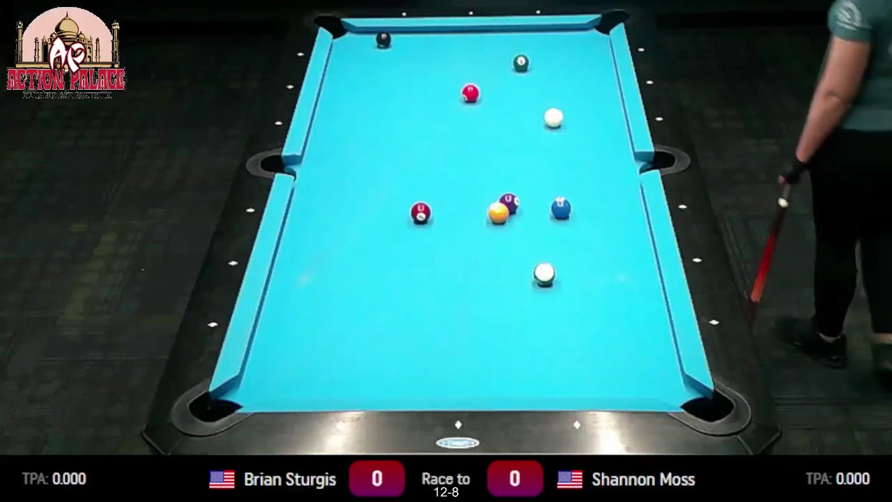 Brian Sturgis vs Shannon Moss - 8-Ball 10/24/25