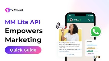 How to Use MM Lite API to Boost WhatsApp Marketing Performance | 🚀 YCloud Growth Guide 2025