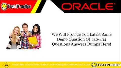 Pass your Oracle 1z0-434 Practice Test With 1z0-434 Exam Dumps