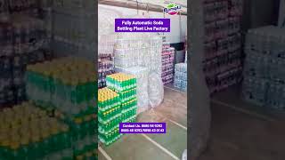 Fully Automatic Soda Bottling Plant Live Factory | Soda Bottling Business | Soda Machine #shorts