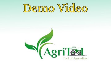 Demo Video(Main screen & Left side menu) || AgriTool