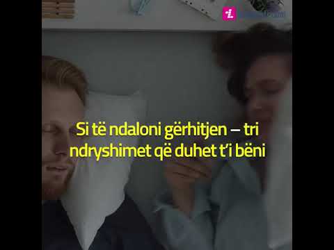 Video: Si Të Ndaloni Gërhitjen