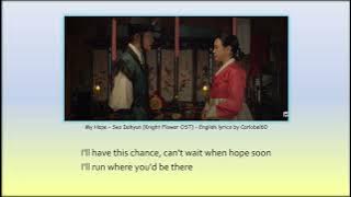My Hope - Seo Dahyun (Knight Flower OST) - English lyrics by Carlobel60