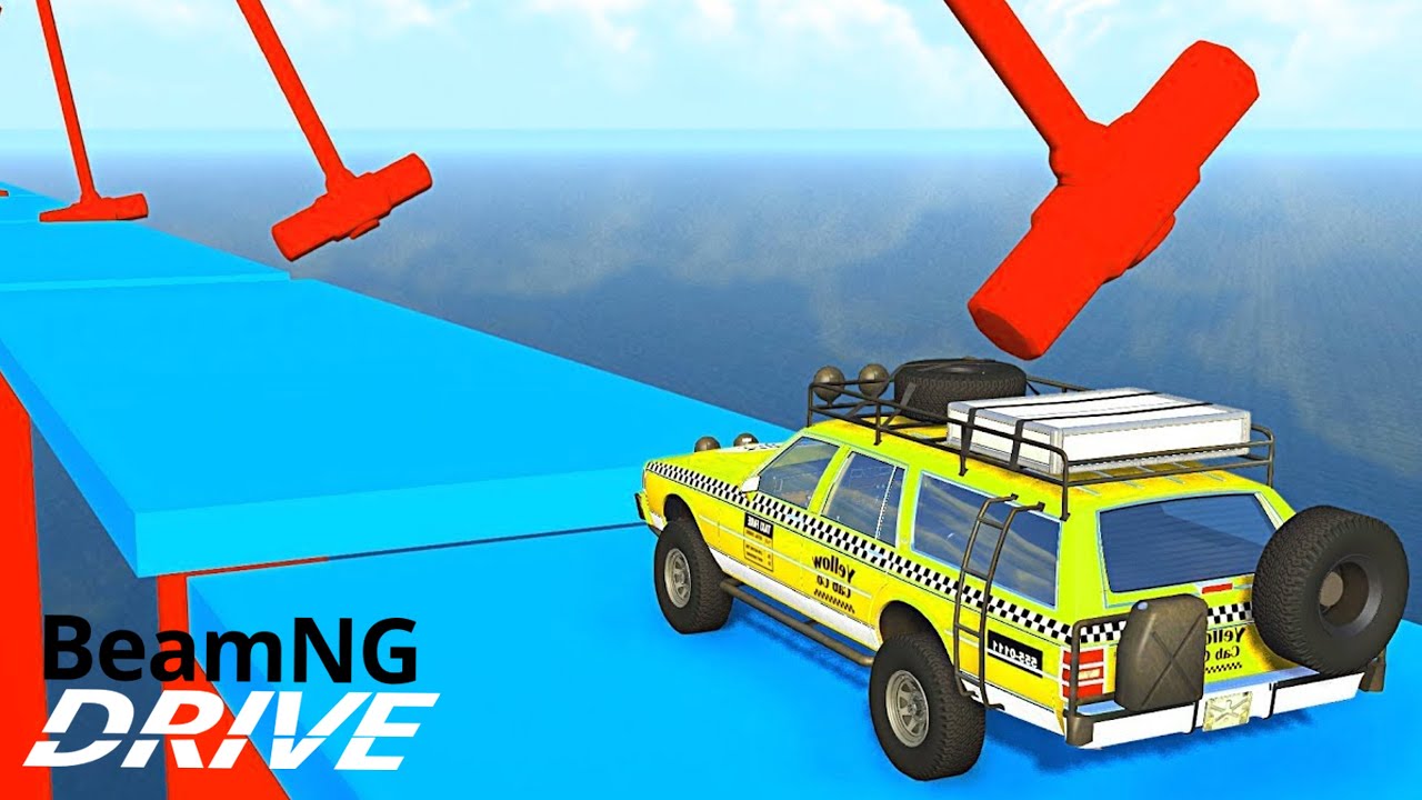 Est-ce que je passe avec la voiture ? (BeamNG Epic crash)