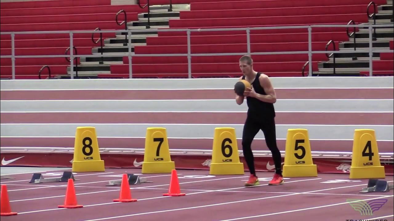 HOW TO POLE VAULT Cone Drills Takeoff with Medball YouTube