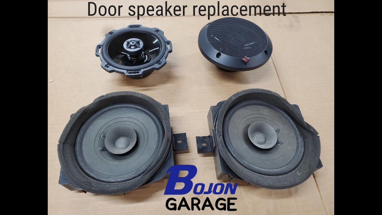 Chevrolet Colorado stock rear door speaker replacement 2004-2012