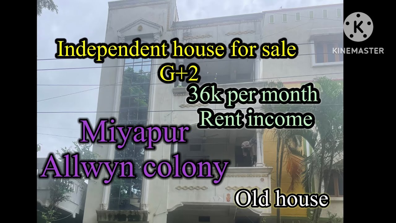 80 sq yds south facing 2BHK G+2 Independent House for sale Miyapur