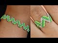 آموزش انگشترو دستبند منجوقی با طرح شیک و زیبا Beading Ring 💍 and bracelet  elegant and easy