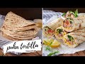 Puha tortilla recept 💚🌱 élesztős tortilla lapok, gyors és egyszerű + fűszeres csirkecombok!