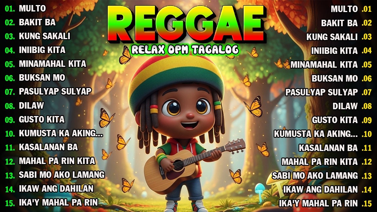 TAGALOG REGGAE LOVE SONGS NONSTOP 🌴 CHILL OPM PLAYLIST 2026