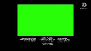 End credits green screen