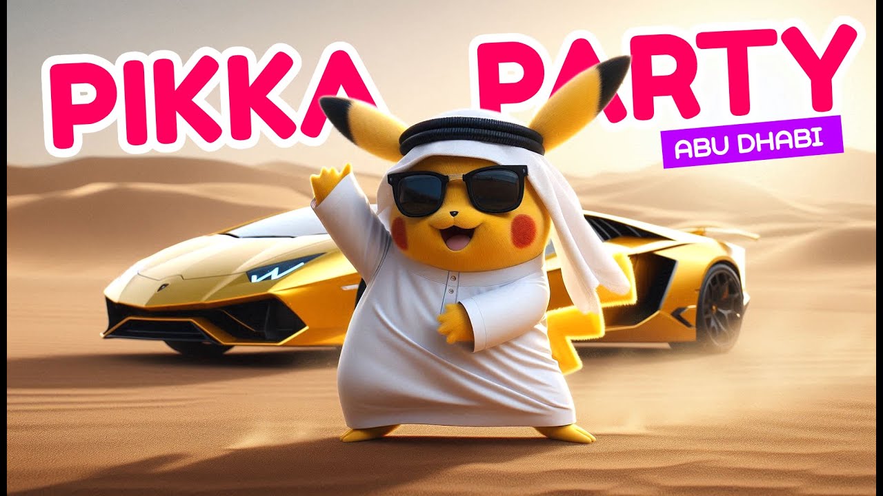 Pikka Party -- Abu Dhabi Spidy Rap [Official Video]