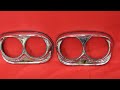 1958 Pontiac GM NOS Headlight Bezels