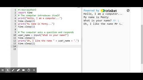 Python Chat Bot Part 2 - Question and Response