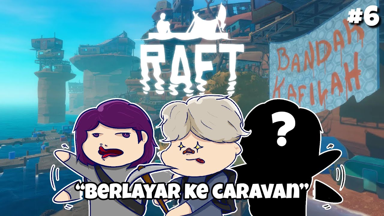 LANGSUNG KITA MENGHIAS KAPAL SAMBIL BERLAYAR KE CARAVAN
