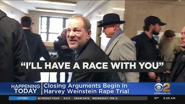 Closing Arguments In Harvey Weinstein Rape Trial
