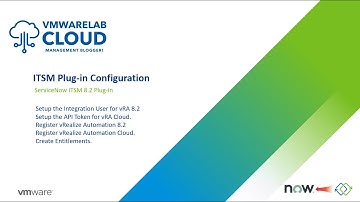 Part 4 ( 2 of 3 ) :  vRealize Automation ITSM 8.2 Step by Step Configuration Guide.