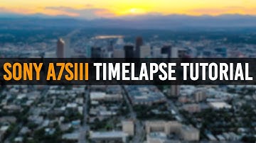 How To Shoot Timelapses on the Sony a7S3 in S&Q Mode