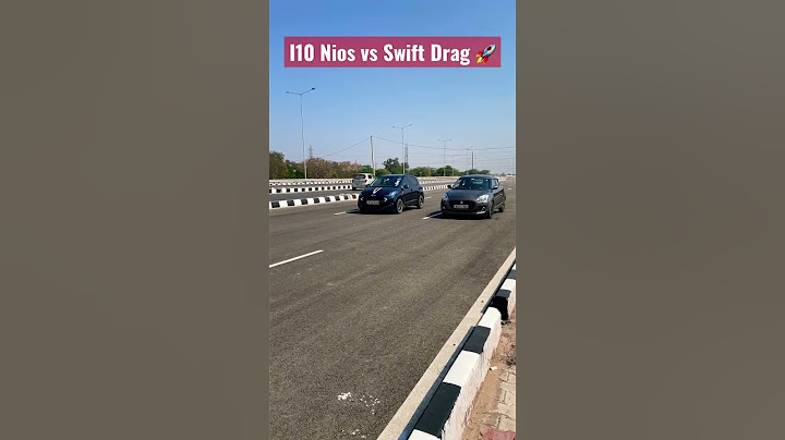 I10 Nios vs Swift Drag Race #shorts #youtubeshorts #swift #i10nios #cars #viral