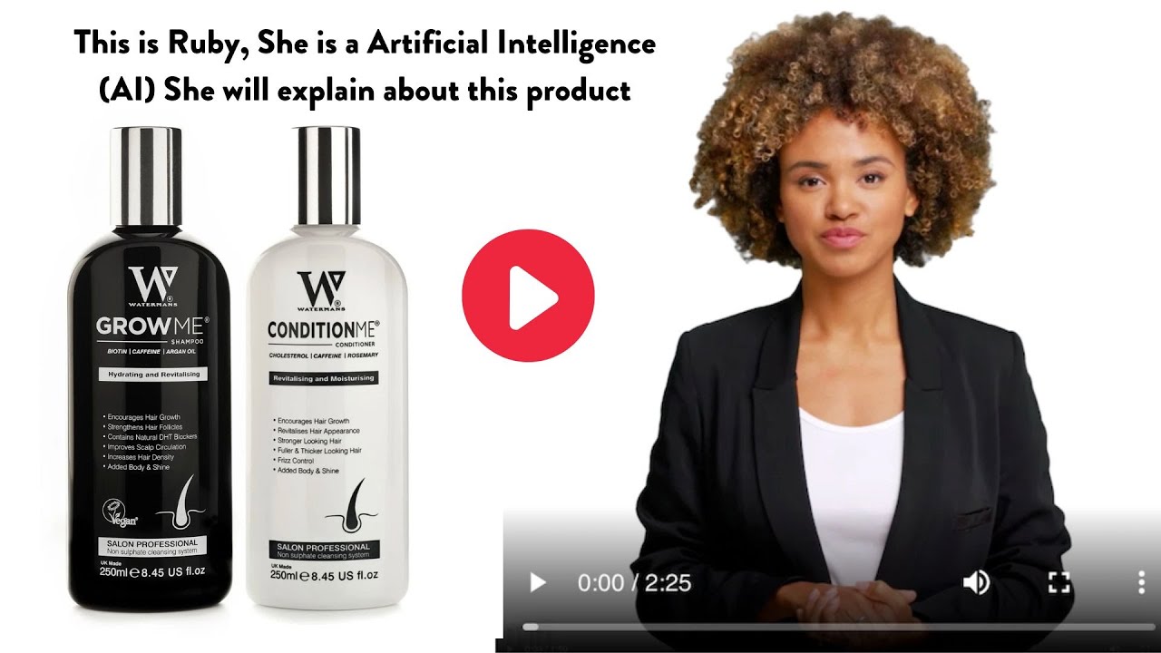 Bekræftelse Kriger digtere AI will explain about benefits of Grow Me Shampoo and Condition Me  Conditioner - YouTube