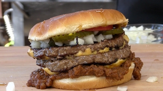 Tommy's Original Double Chili Cheeseburger Copycat!