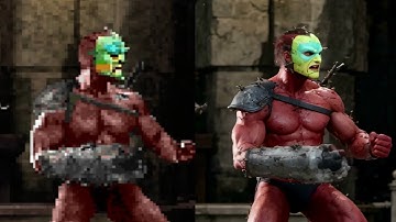 Havik, Drahmin & Frost — Mortal Kombat AI Remaster (4K)