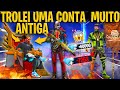 TROLEI UMA CONTA ANTIGA😱 TINHA OS PRIMEIROS PASSES E CALÇA ANGELICAL🔥 MINHA NOVA CONTA DO FREE FIRE?