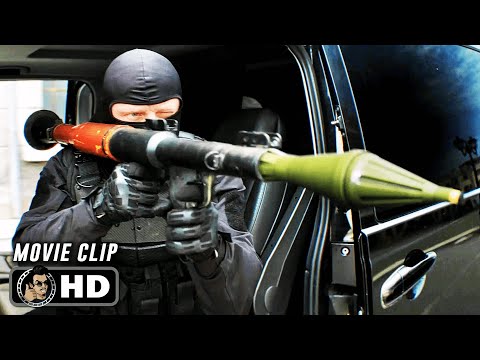 Terrorists Blow Up The UK Prime Minister Scene HEADS OF STATE 2025 Movie CLIP HD
