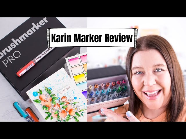 Karin Brushmarker PRO Set of 11 Basic Colors & Blender