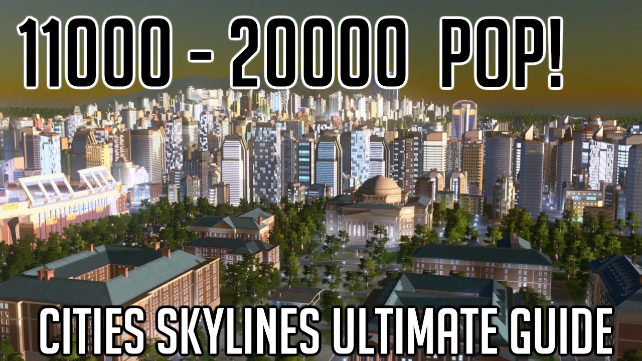 Building a City From 11000 to 20,000 Population Cities Back to Basics