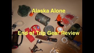 Alaska Alone Gear Review