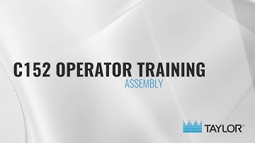 Taylor C152 Soft Serve Assembly