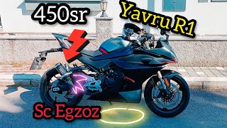 450Sr Sc Egzoz Efsane Gürültü