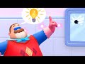 Hero Dad&#39;s Fly-catching Idea! | Hero Dad | Cartoon for Toddlers and Children