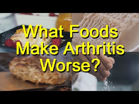 Videó: Vannak olyan élelmiszerek, amelyek súlyosbítják az ízületi gyulladást?