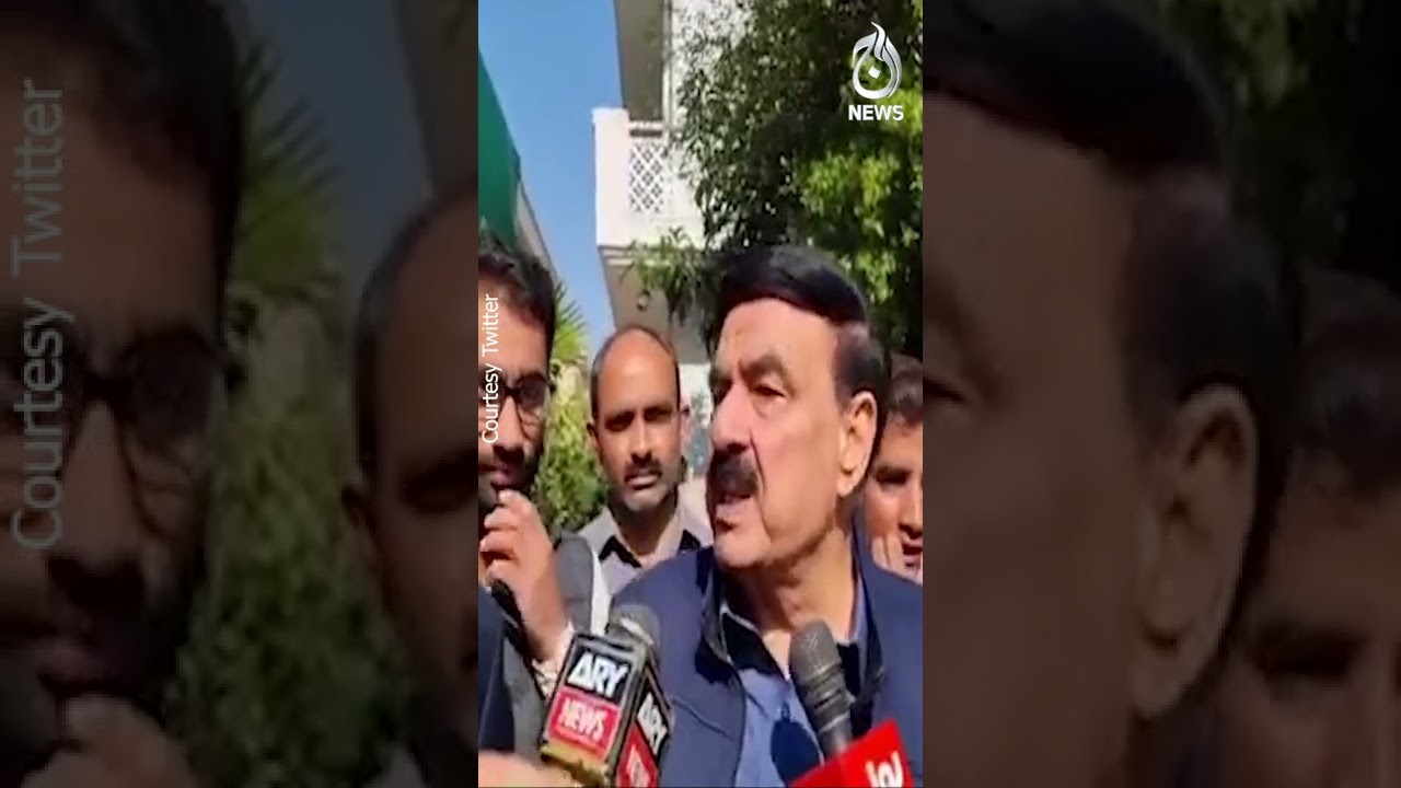 Sheikh Rasheed meets Arshad Sharif’s mother | Unseen video | Shorts ...
