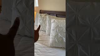 White Pinch Pleated   Pintuck Pillow Shams Set Review, Soft screenshot 2