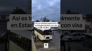 Visa de trabajo contratado H2 #visa #asilopolitico #migracion #usa #canadalife #sueñoamericano #fyp