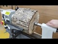 Woodturning -  The Walnut !! Токарка по дереву - грецкий орех!