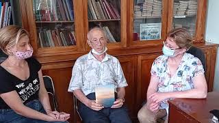 Передача 2 книг "С чистого листа..." в дар читателям библиотеки, 12 июля 2021 г., г. Одесса, 28 мин.