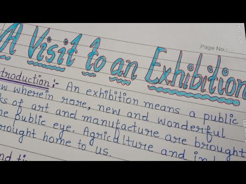 art exhibition essay example