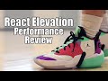 Jordan React Elevation Performance Review