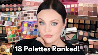 Ranking All Of The New Eyeshadow Palettes Ive Tried Lately