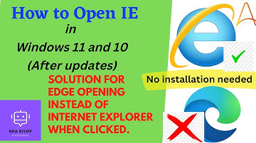 Stop Edge from Opening Instead of Internet Explorer - Quick Solution! | A Guide for Everyone!