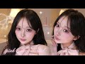 ちゅるんgirlyピンクメイク🤍（skincare & 乾燥崩れ防止ﾍﾞｰｽ紹介˖ ࣪⊹）
