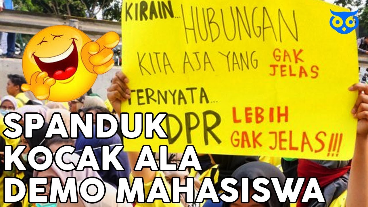 30 Poster Lucu Demo Mahasiswa Tolak Ruu Kuhp Taupedia