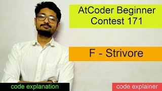 Strivore || AtCoder Beginner Contest 171 || ATCODER